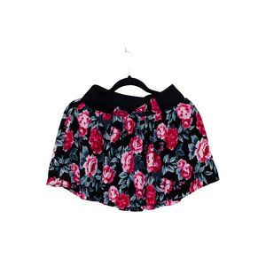 Charlotte russe Floral Rayon skirt